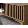 Voir la diapositive 3 : BEST MOBILIER Portmore - table basse - effet bois - 1 tiroir et 1 niche - 80 cm