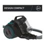 Voir la diapositive 2 : Candy Aspirateur Traineau Sans Sac - CANDY CAF34HM - 800 W - Cassette 2,5 L - 79 dBA - Filtre HEPA 13 lavable
