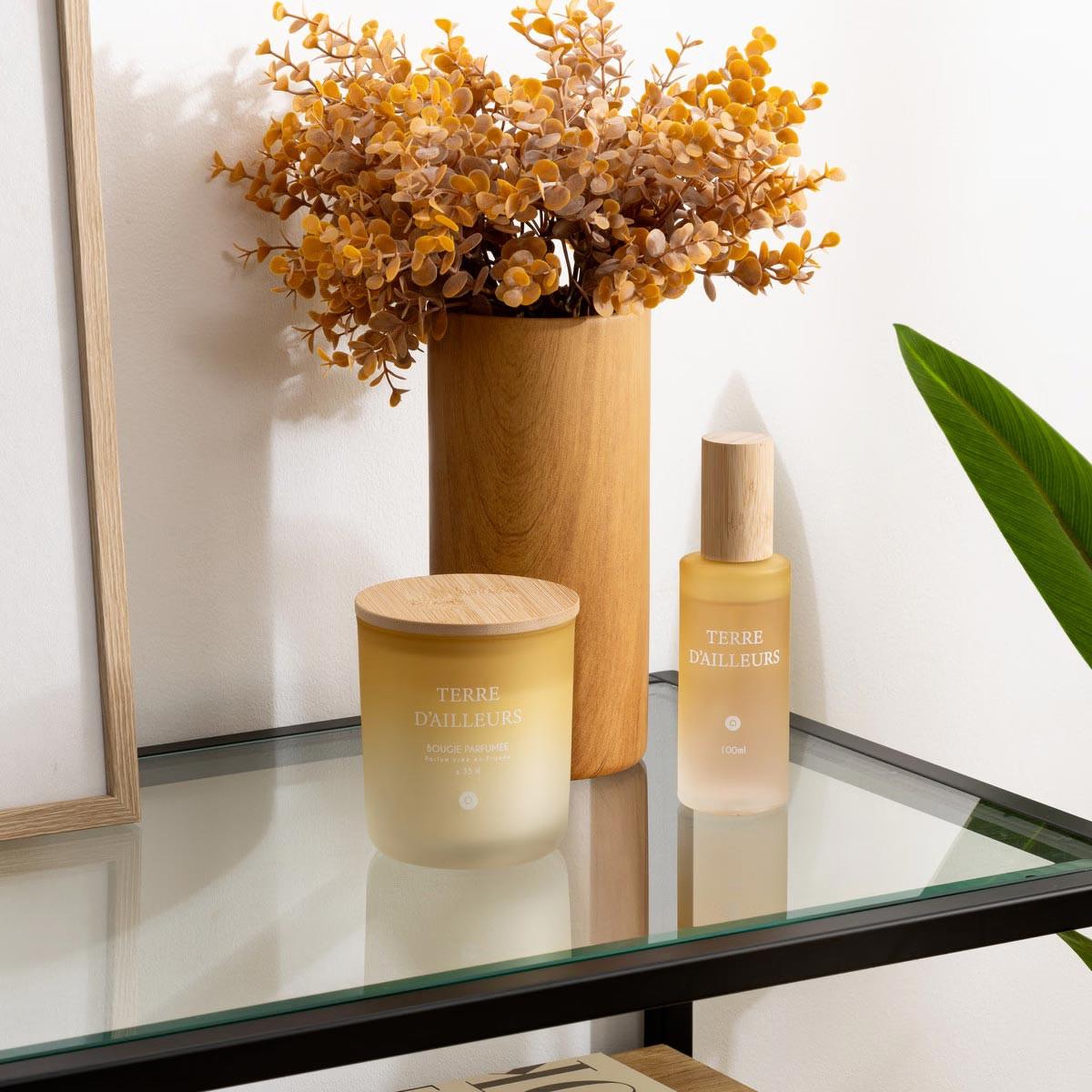 Voir la diapositive 2 : ATMOSPHERA Spray d'ambiance en verre  sana  100ml terre d'ailleurs