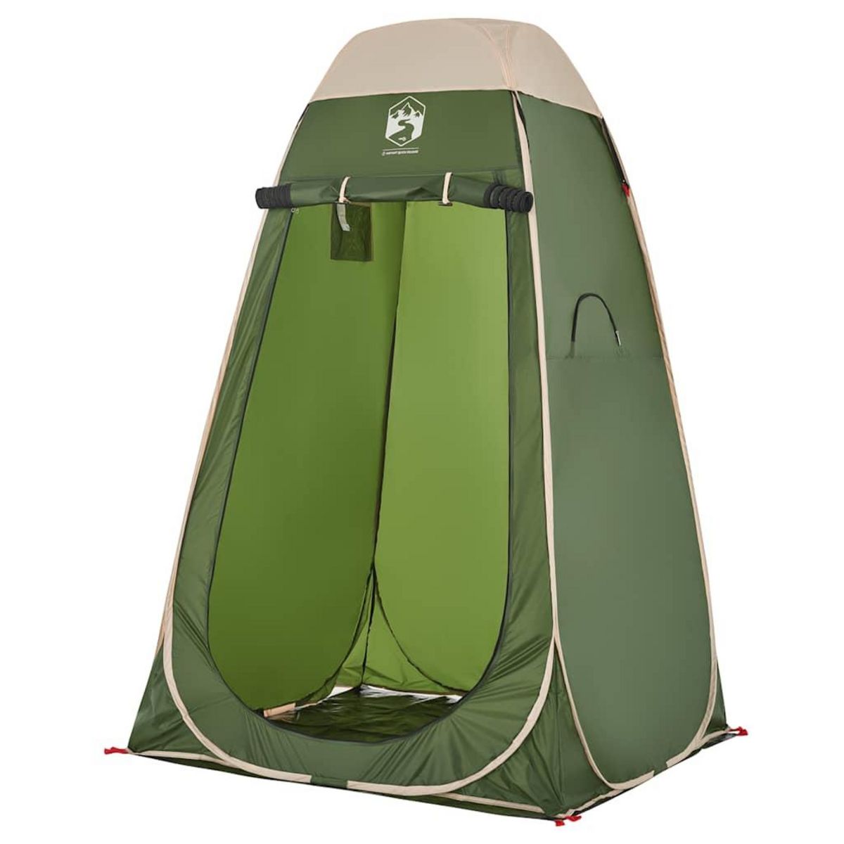 VIDAXL Tente d'intimite vert escamotable impermeable
