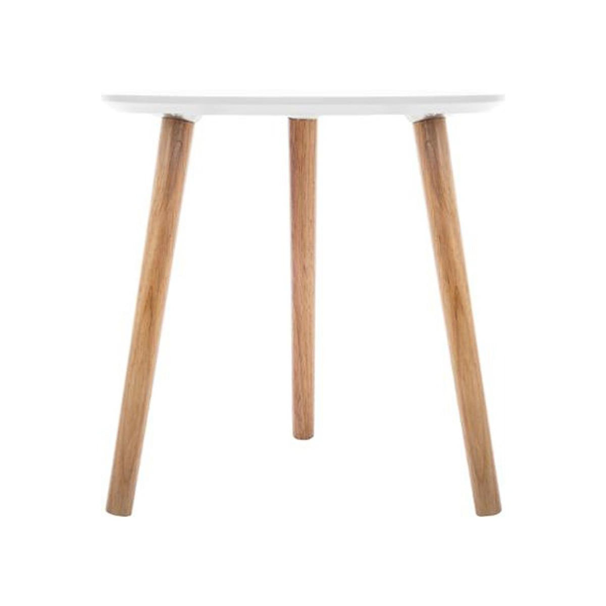ATMOSPHERA Lot de 3 Tables à Café Gigognes  Mileo  60cm Blanc