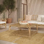 Voir la diapositive 2 : Rendez vous déco Table basse de jardin en bambou-Timy