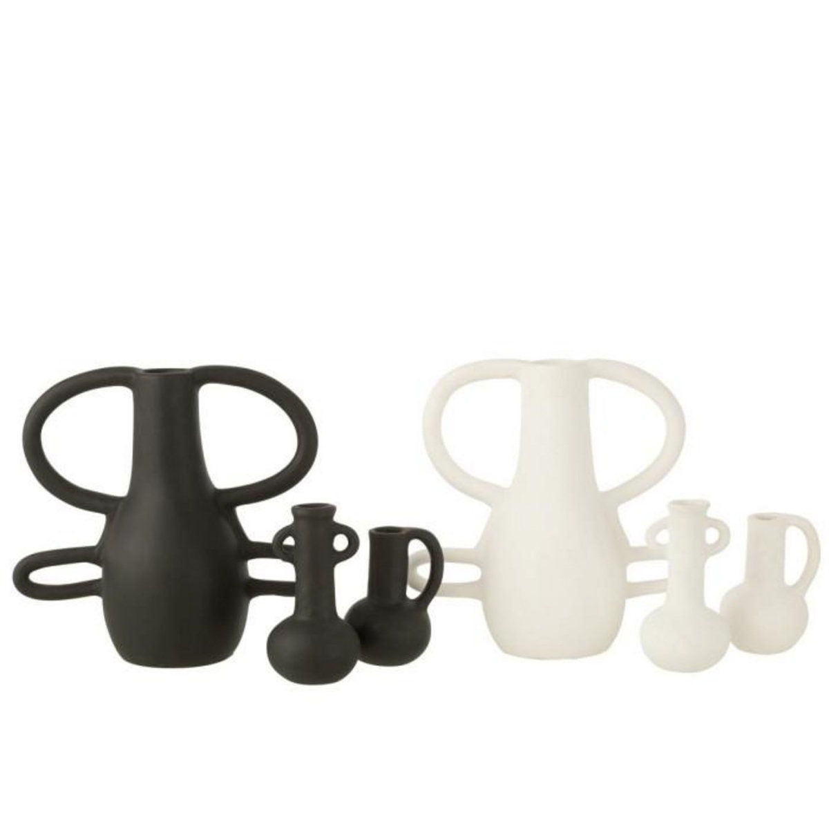 Paris Prix Vase Design 4 Poignées  Bali  36cm Blanc