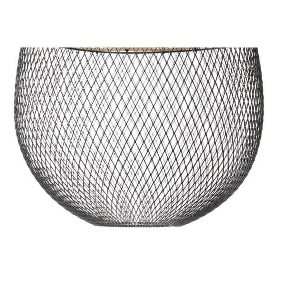 MARKET24 Suspension DKD Home Decor Noir Métal Marron 50 W 32 x 32 x 43 cm