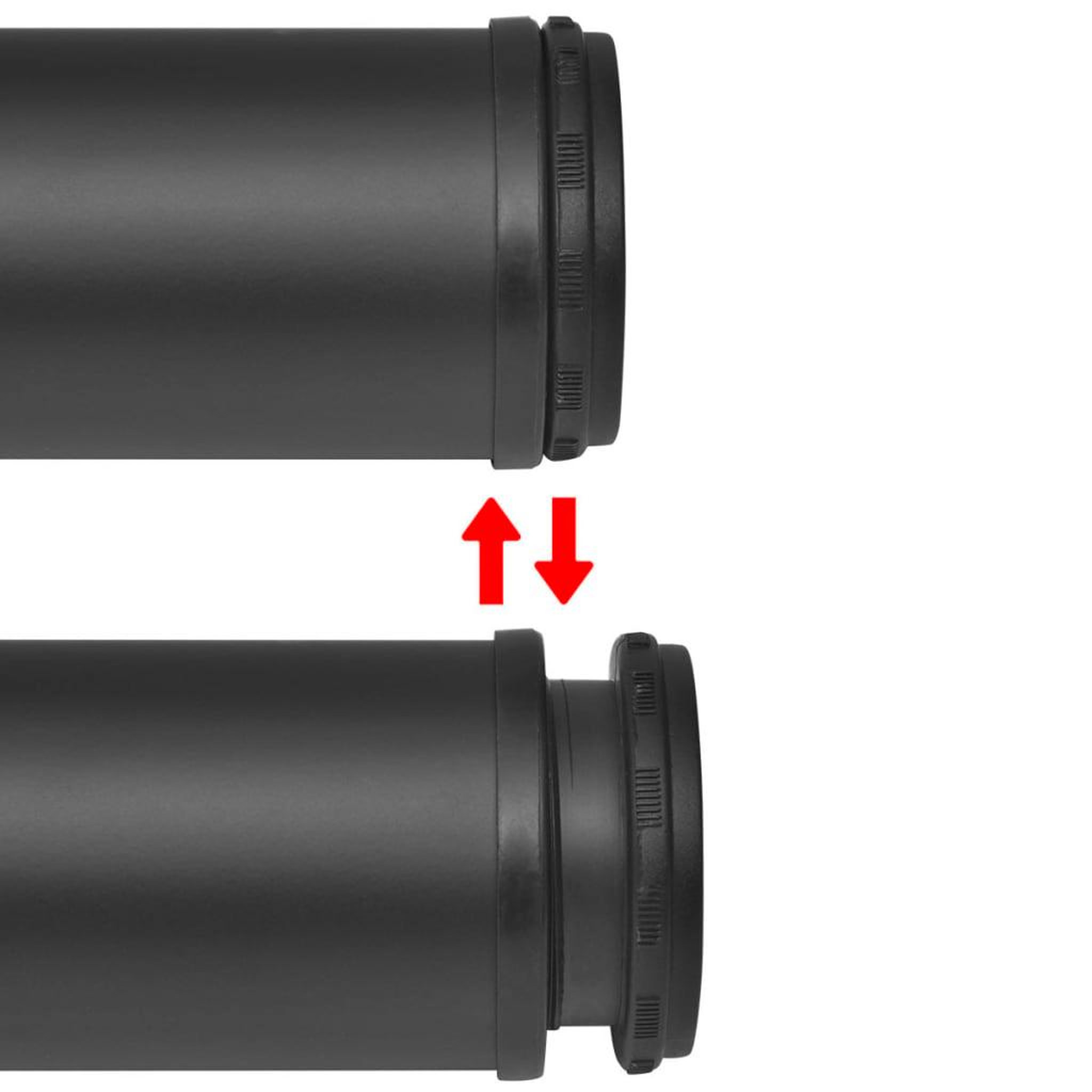 Voir la diapositive 3 : VIDAXL 4 pieds de table reglables en hauteur 710 mm Noir