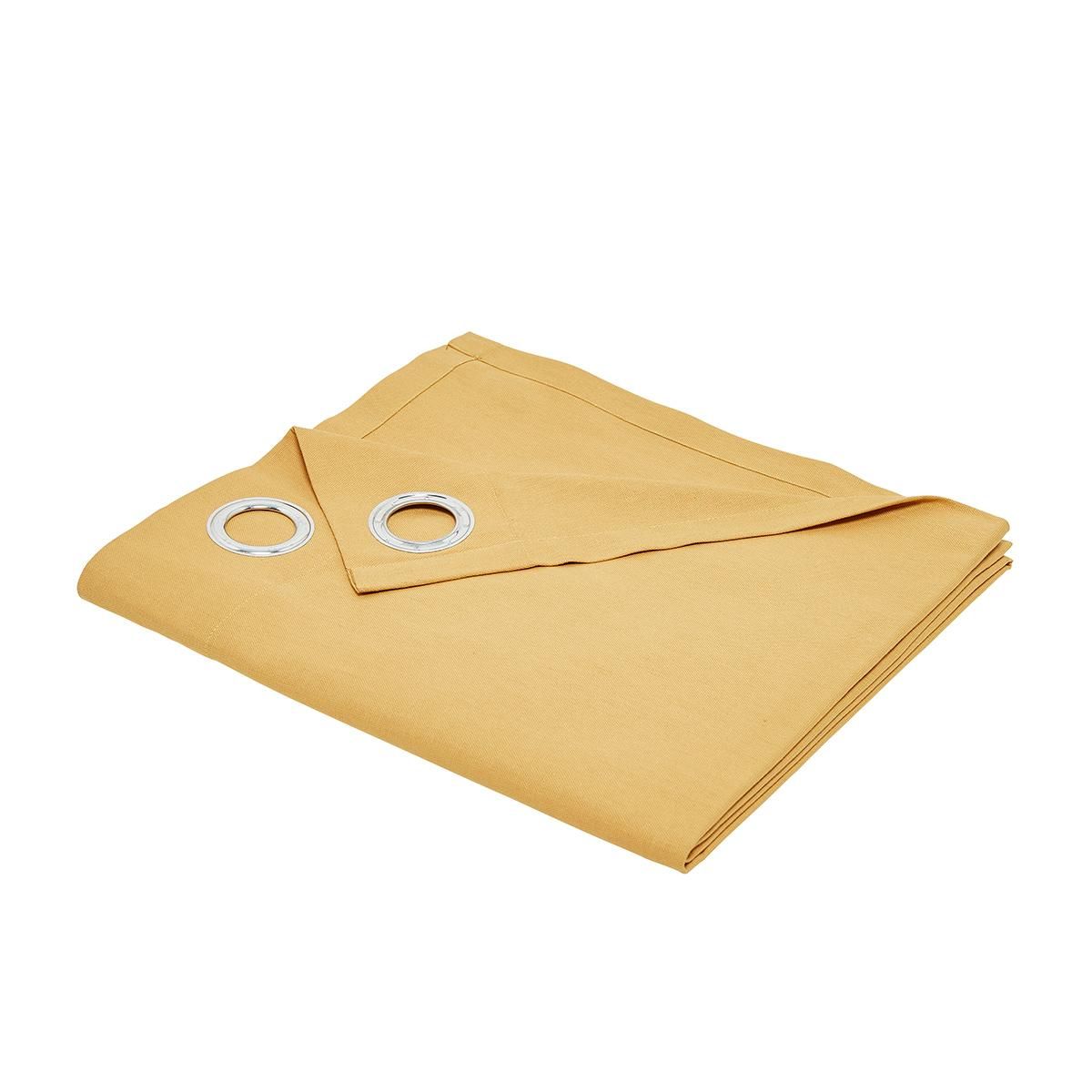 TODAY Rideau à &oelig;illets en polycoton PANAMA