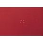 Voir la diapositive 4 : UNIVERS DECOR Nappe antitache unie carrée Rouge 180 x 180 cm