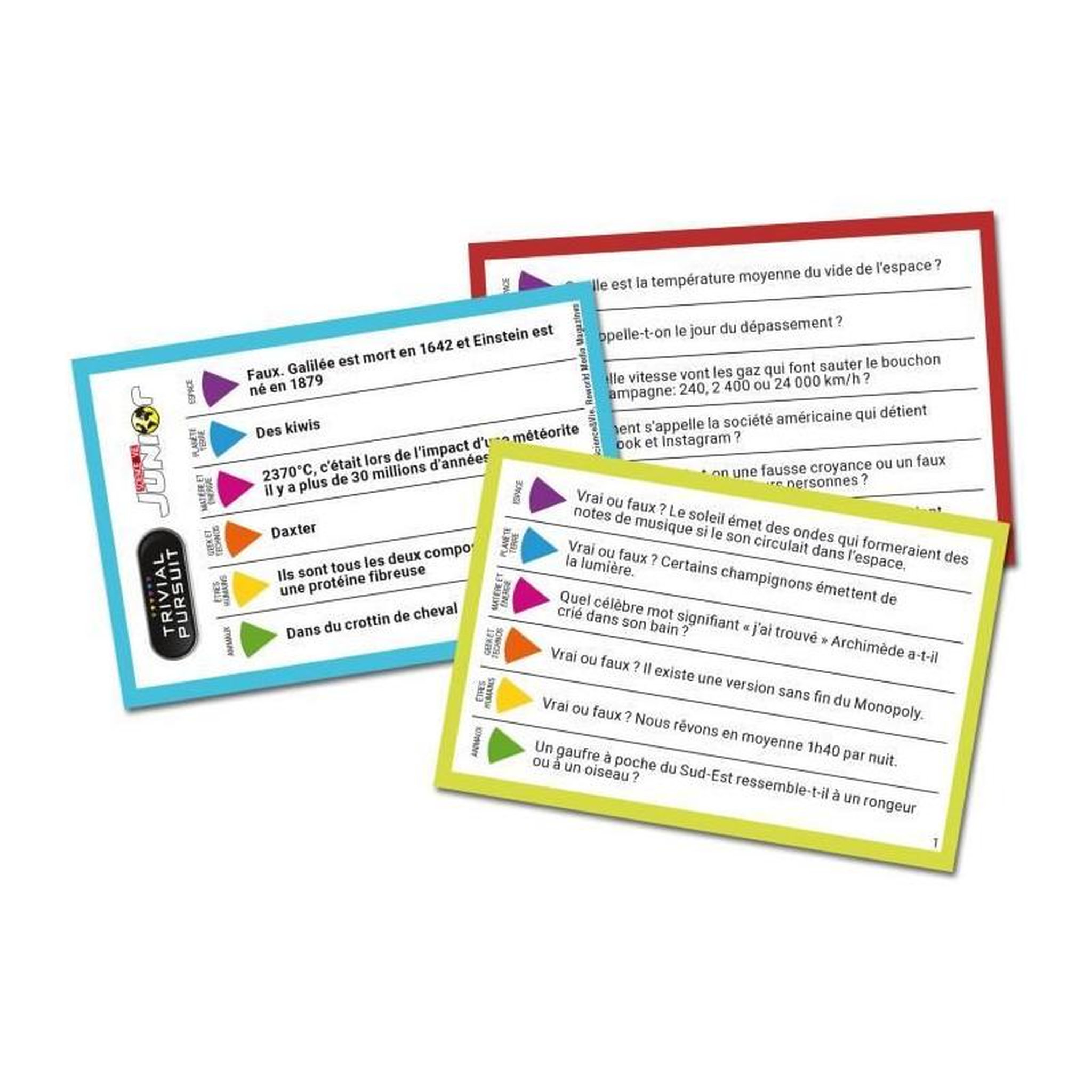 Voir la diapositive 4 : Winning Moves Trivial Pursuit Voyage Science & Vie - Jeu de société - WINNING MOVES - Trivial Pursuit avec 600 questions sur la Science & Vi
