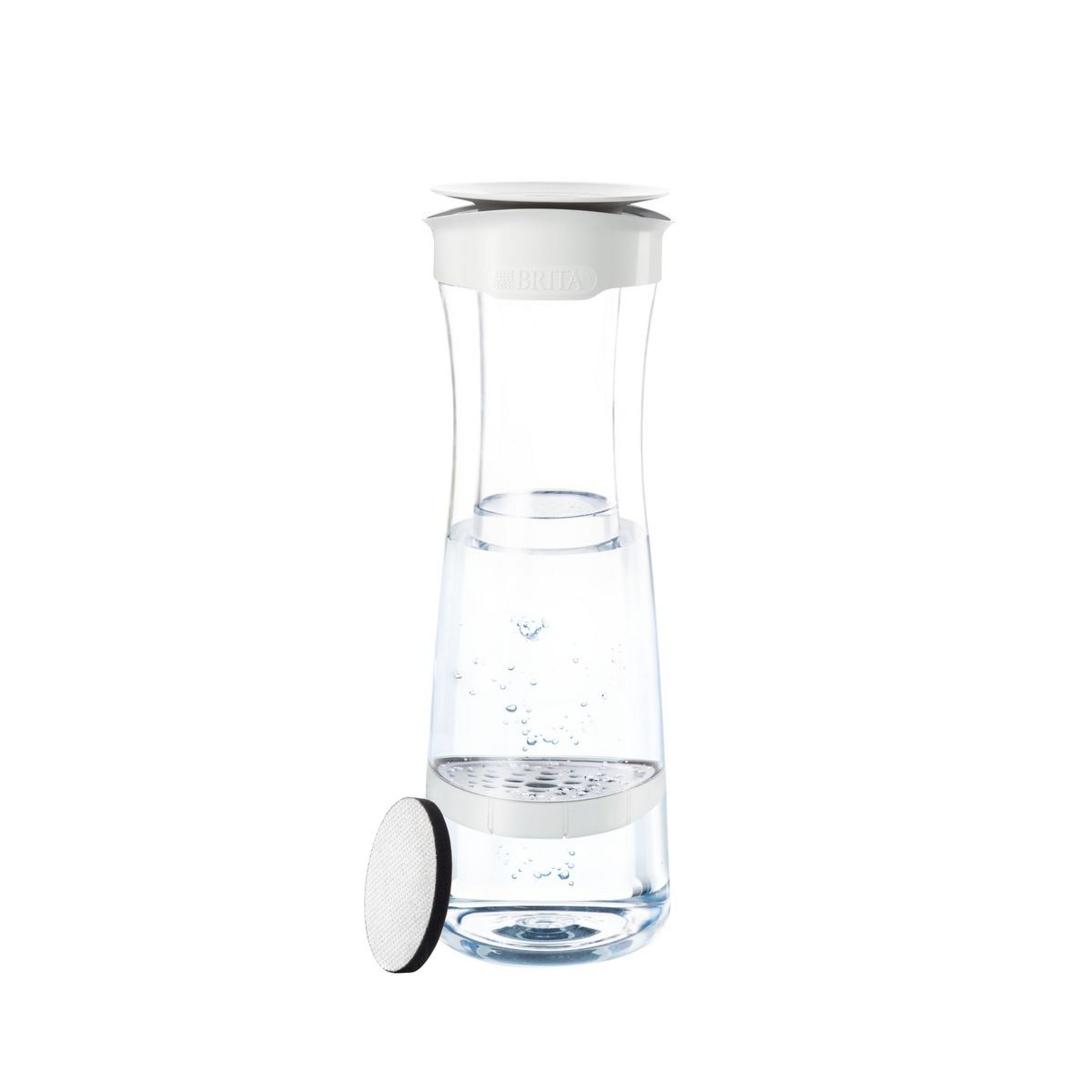BRITA BRITA Bouteille filtrante blanche inclus 1 filtre MicroDisc
