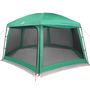 Voir la diapositive 3 : VIDAXL Tente piscine toit amovible parois maille vert d'eau 618x532 cm