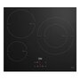 Voir la diapositive 1 : Beko Table de cuisson induction 60cm 3 feux 7200w noir - HII63402MT