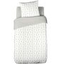 Voir la diapositive 1 : Home collection Parure housse de couette 2pcs 140x200cm 100%gaze de coton 57fils foret