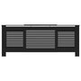 Voir la diapositive 4 : VIDAXL Cache-radiateur MDF Noir 205 cm