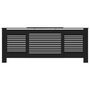 Voir la diapositive 4 : VIDAXL Cache-radiateur MDF Noir 205 cm