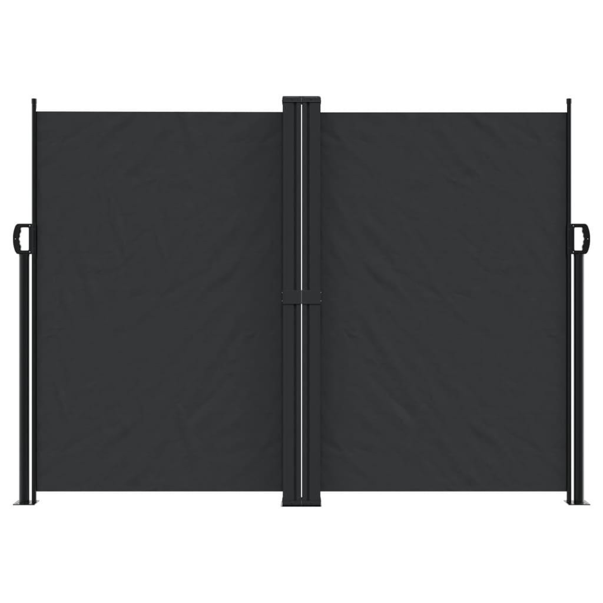 Voir la diapositive 3 : VIDAXL Auvent lateral retractable noir 180x600 cm