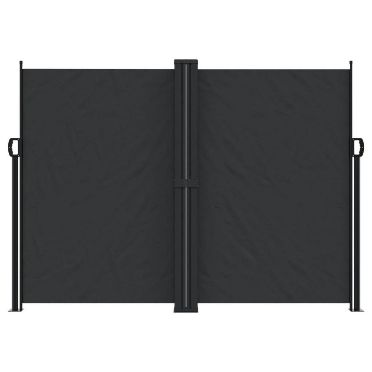 VIDAXL Auvent lateral retractable noir 180x600 cm