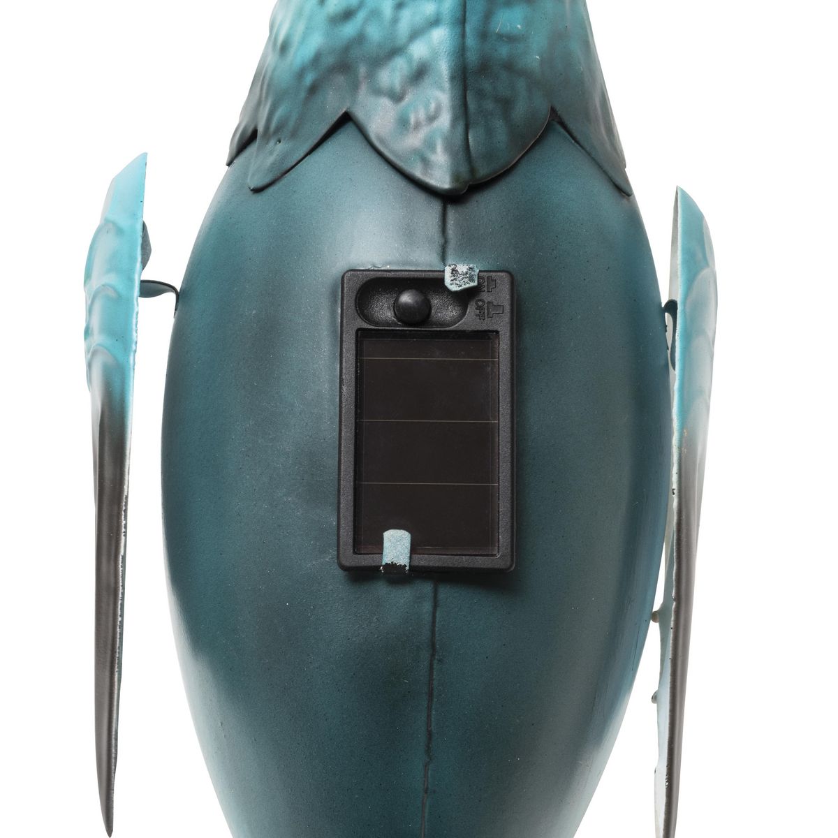  Perroquet à crête solaire 1 LED couleur