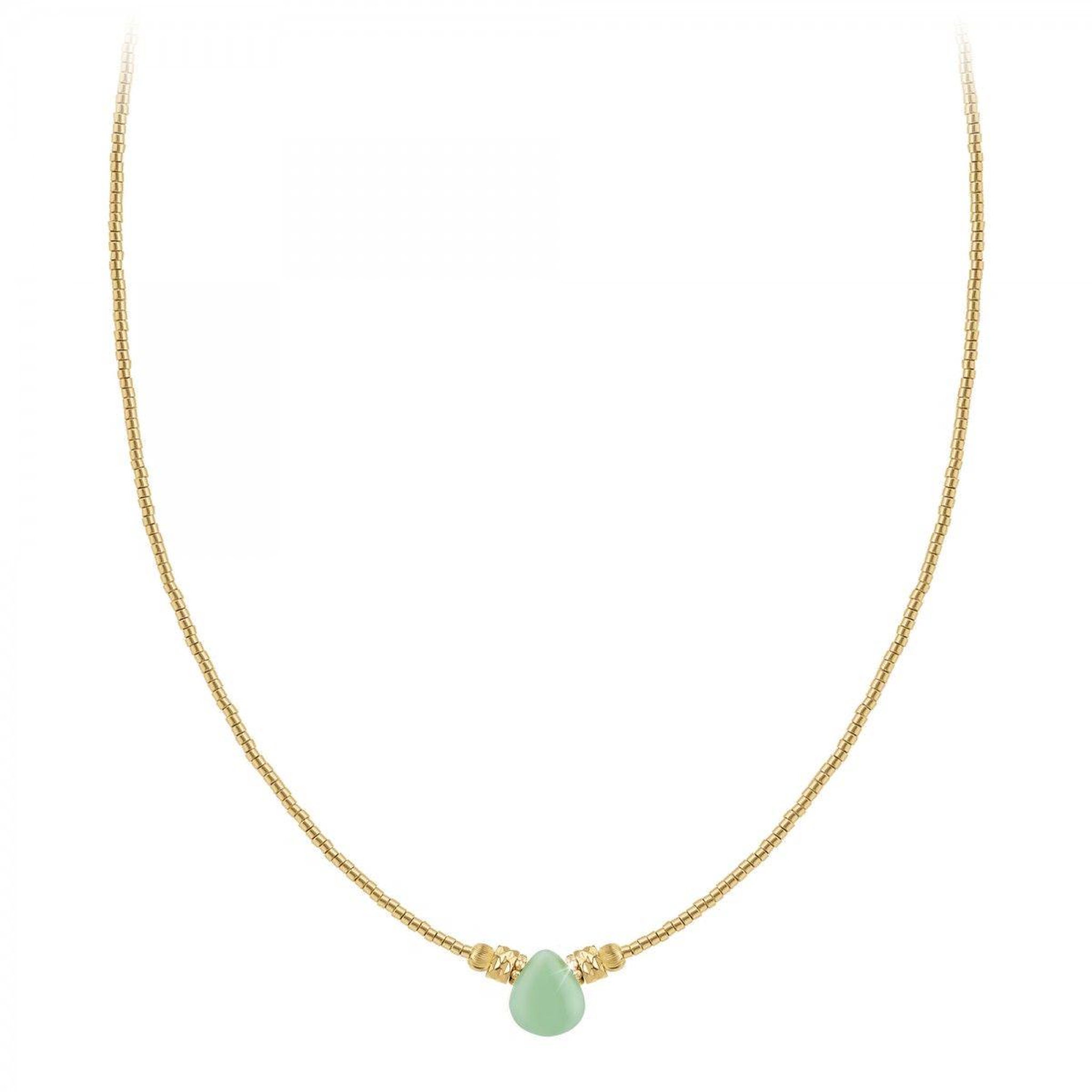 Voir la diapositive 3 : SC BOHEME Collier SC Bohème orné d'une Aventurine