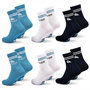 Voir la diapositive 4 : QUIKSILVER Quiksilver Pack de Chaussettes Homme QUARTER– Lot 6 Paires Sport