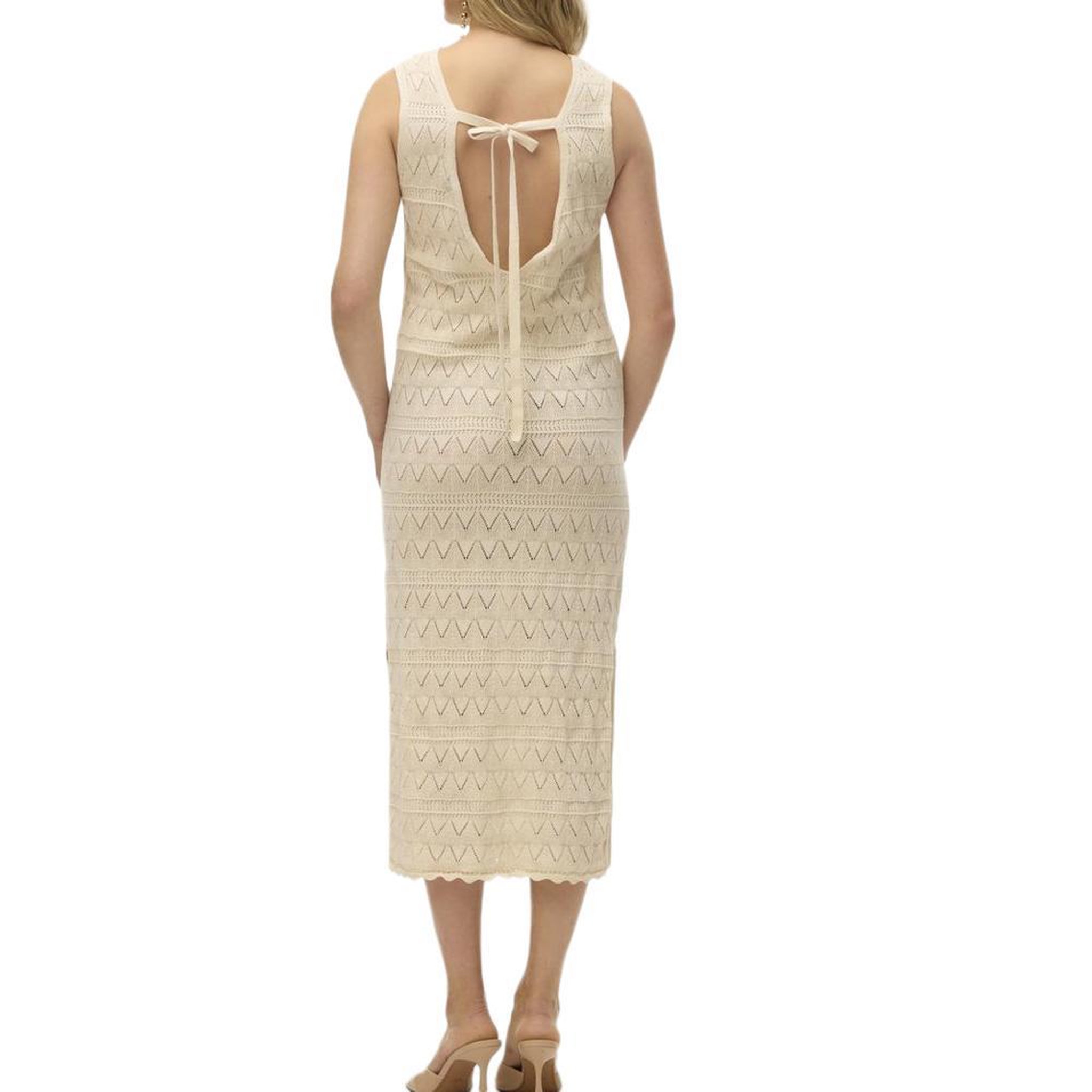 Voir la diapositive 2 : Vero Moda Robe Beige Femme Vero Moda Bali