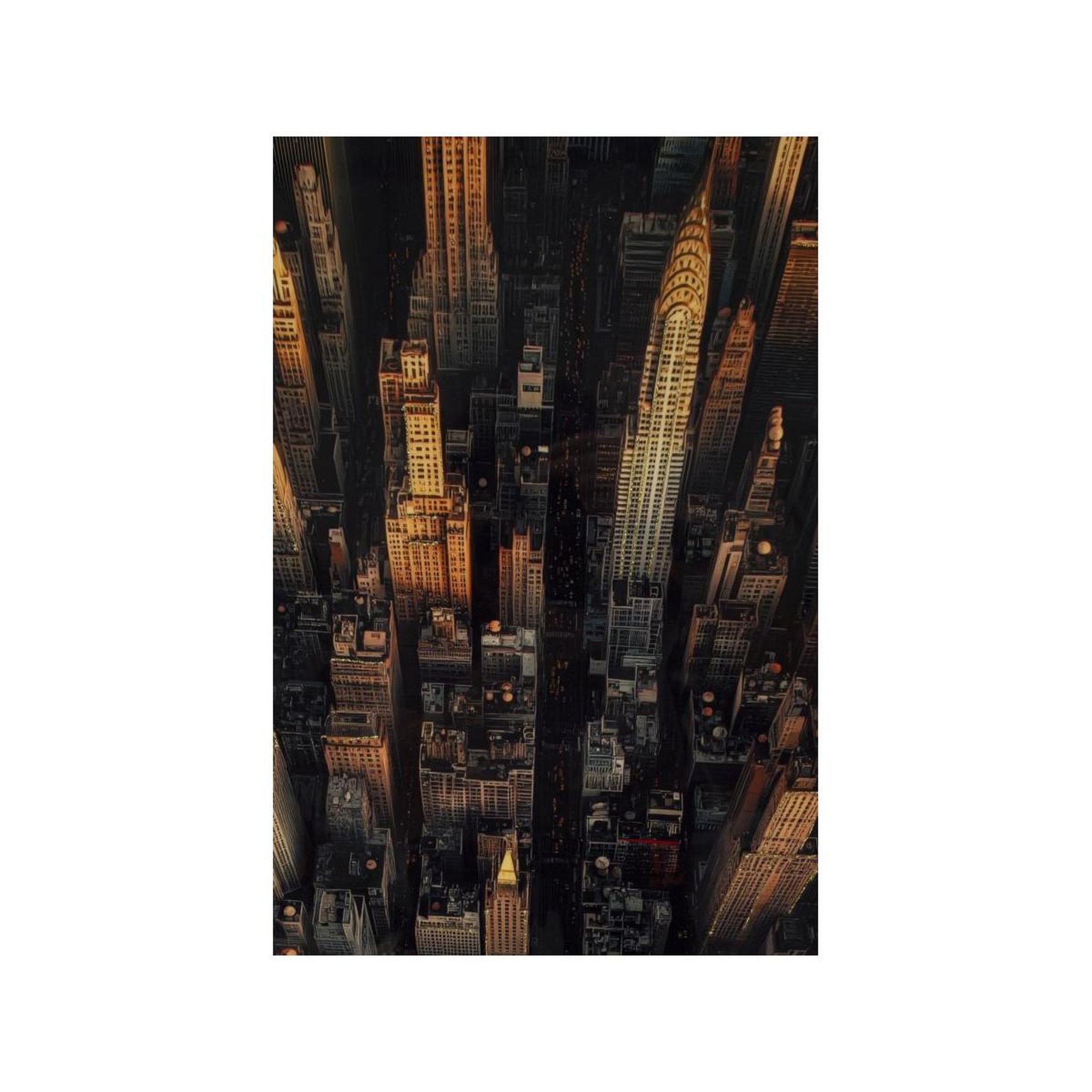 Voir la diapositive 3 : Paris Prix Tableau imprimé  new york i  72x102cm multicolore