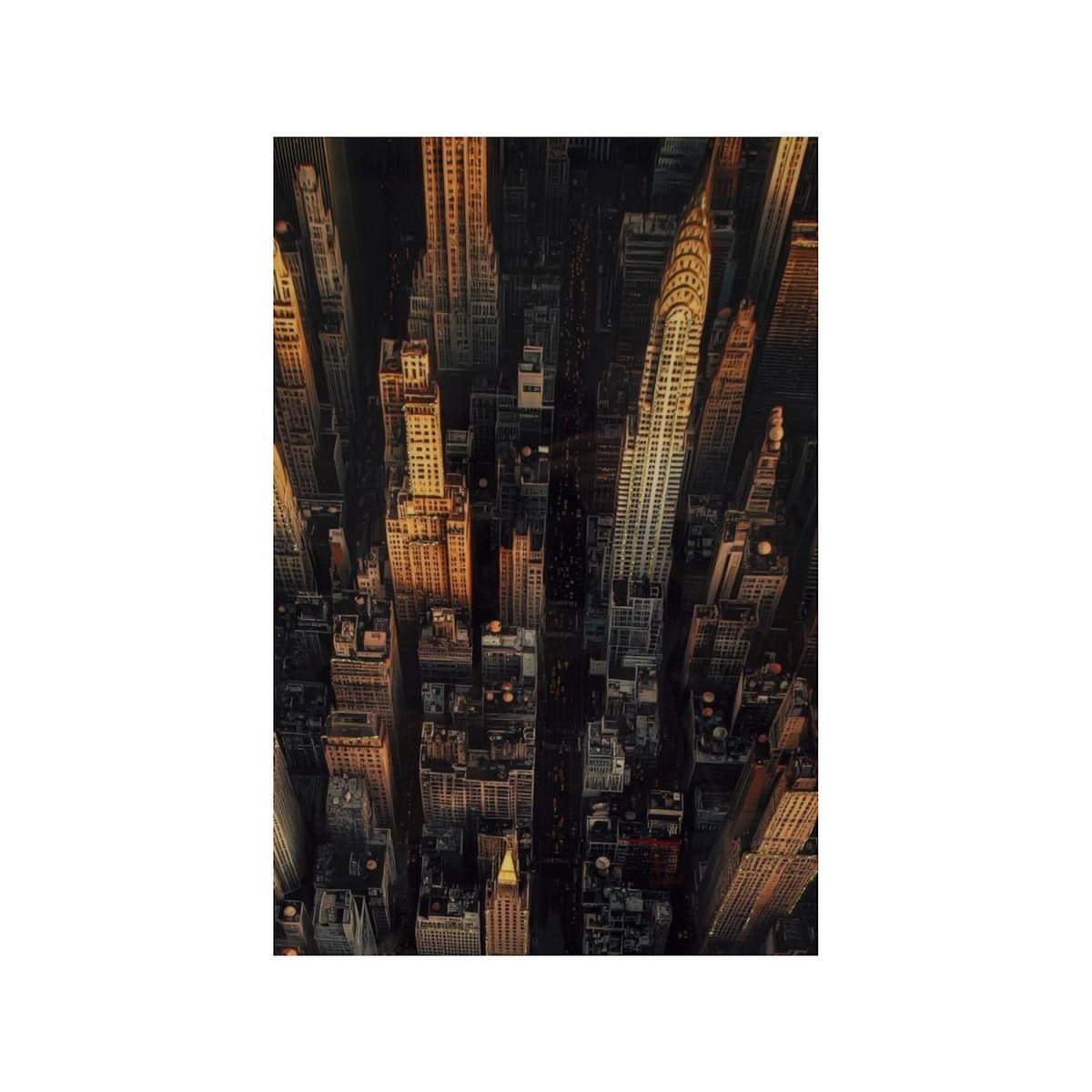 Paris Prix Tableau Imprimé  New York I  72x102cm Multicolore