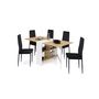 Voir la diapositive 4 : Table console extensible avec rangements L150 cm JESSIE