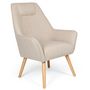 Voir la diapositive 1 : Paris Prix Fauteuil Scandinave  Watson  101cm Beige