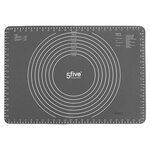 FIVE Tapis de Mesure  Silicone  35x49cm Gris