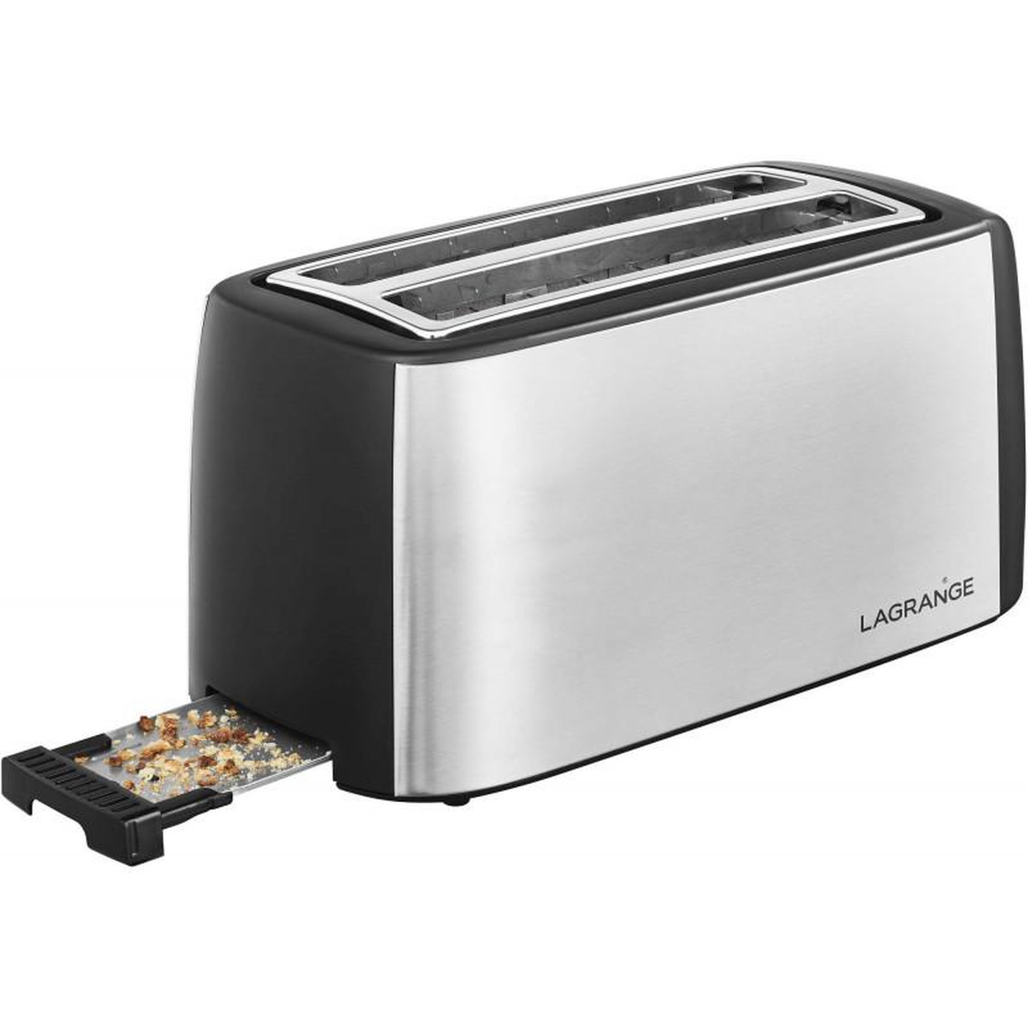 Voir la diapositive 3 : LAGRANGE Grille-pain 2 fentes 1400w inox - 519010