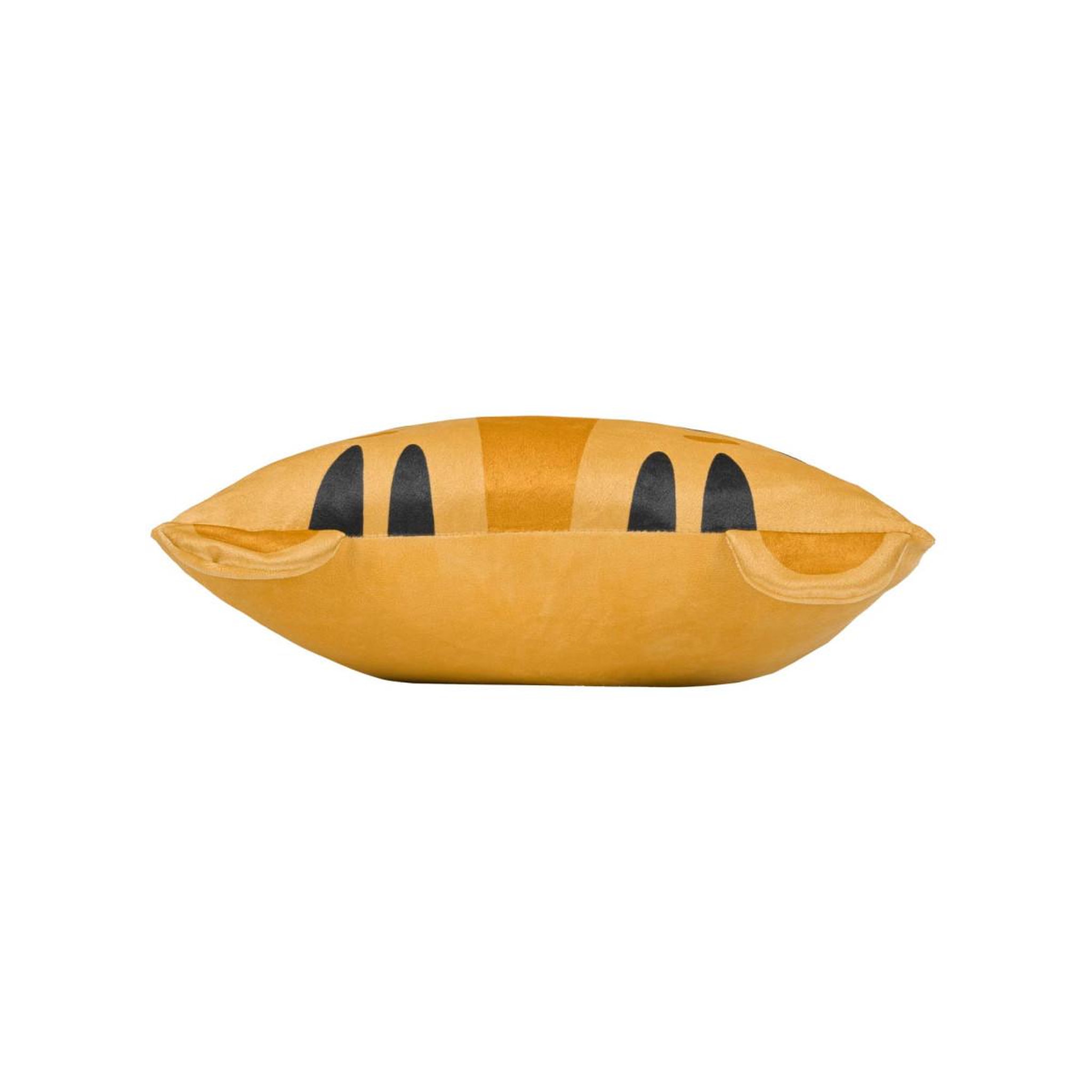Voir la diapositive 2 : Douceur d'Intérieur Coussin déco enfant en velours  tigry  40x40cm jaune