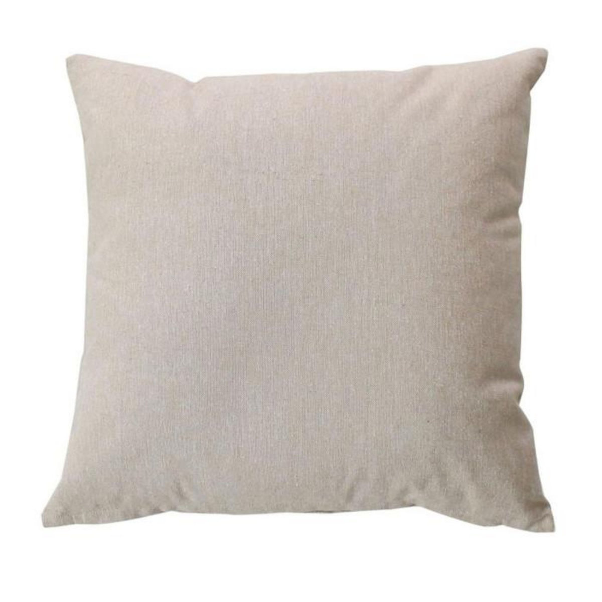 Paris Prix Coussin Déco Uni  Dune  40x40cm Naturel