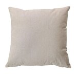 Paris Prix Coussin Déco Uni  Dune  40x40cm Naturel