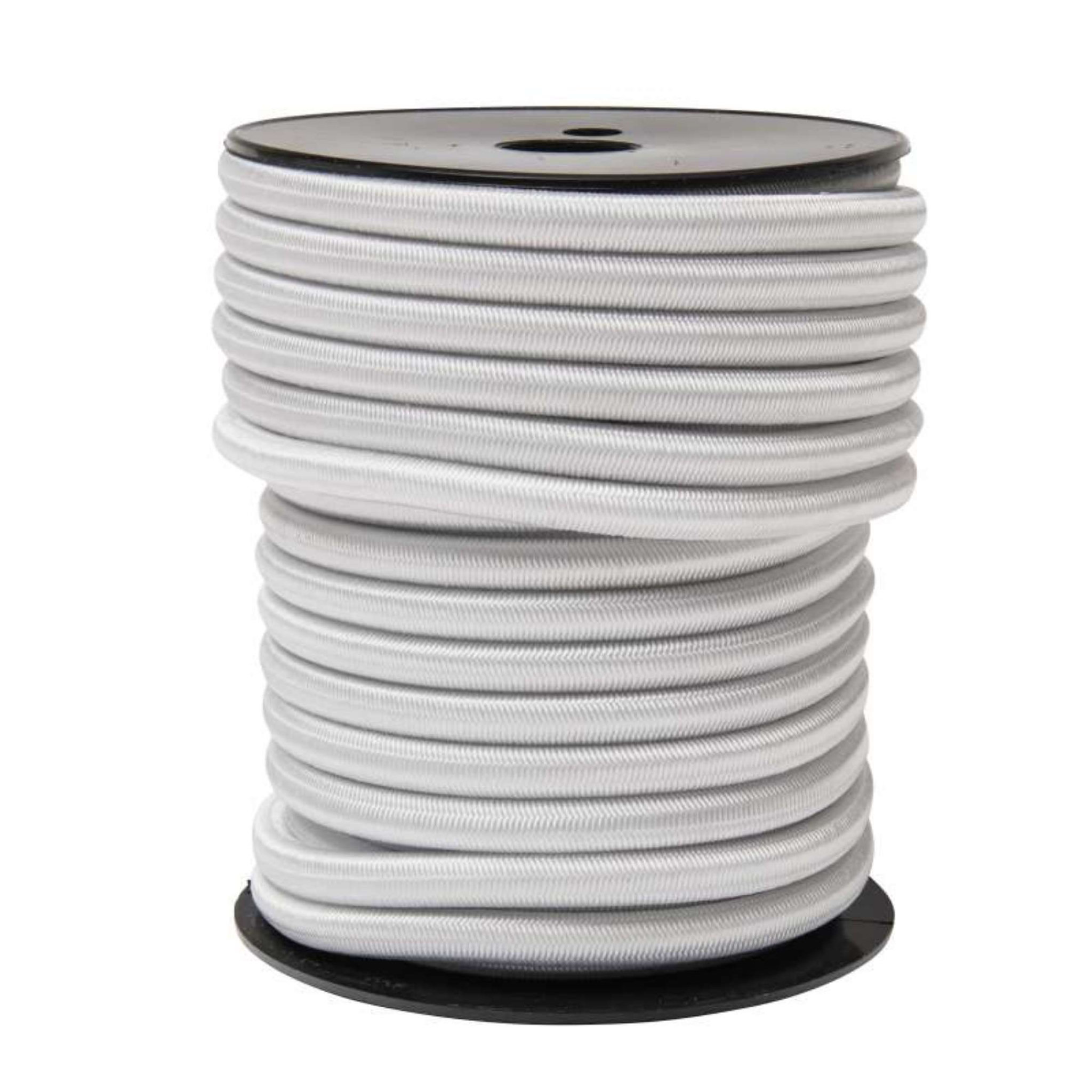 Voir la diapositive 1 :  Tendeur élastique blanc Werkapro  Ø 10mm x 20m