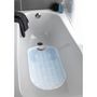 Voir la diapositive 2 : Wenko Tapis de baignoire soin des pieds Oly - L. 80 x l. 40 cm - Blanc