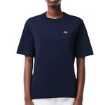 Lacoste T shirt  Femme Lacoste  Relaxed Fit. Coloris disponibles : Bleu
