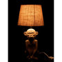 Voir la diapositive 3 : Paris Prix Lampe à Poser Design  Singe Ciment  46cm Beige