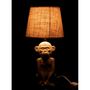 Voir la diapositive 3 : Paris Prix Lampe à Poser Design  Singe Ciment  46cm Beige