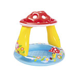 INTEX Pataugeoire Pare Soleil  Champignon  102cm Multicolore