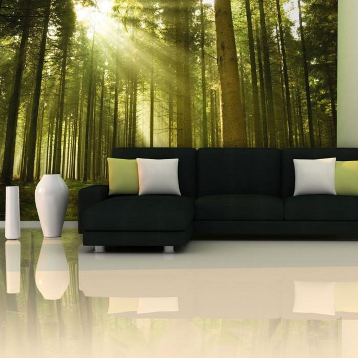 Paris Prix Papier Peint  Forêt de Pins II  270x450cm