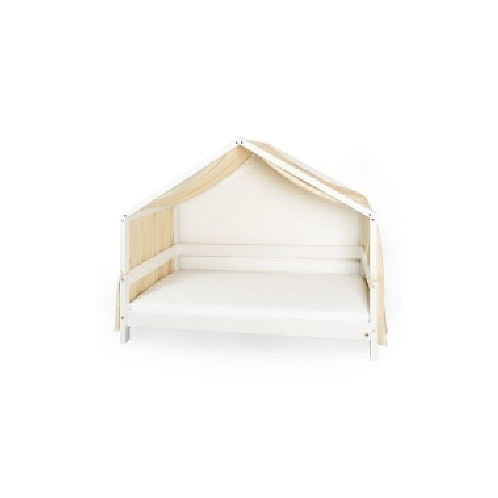YAPPY KIDS YappyMuslin - Rideaux pour lit YappyHytte 75x360 cm - Beige