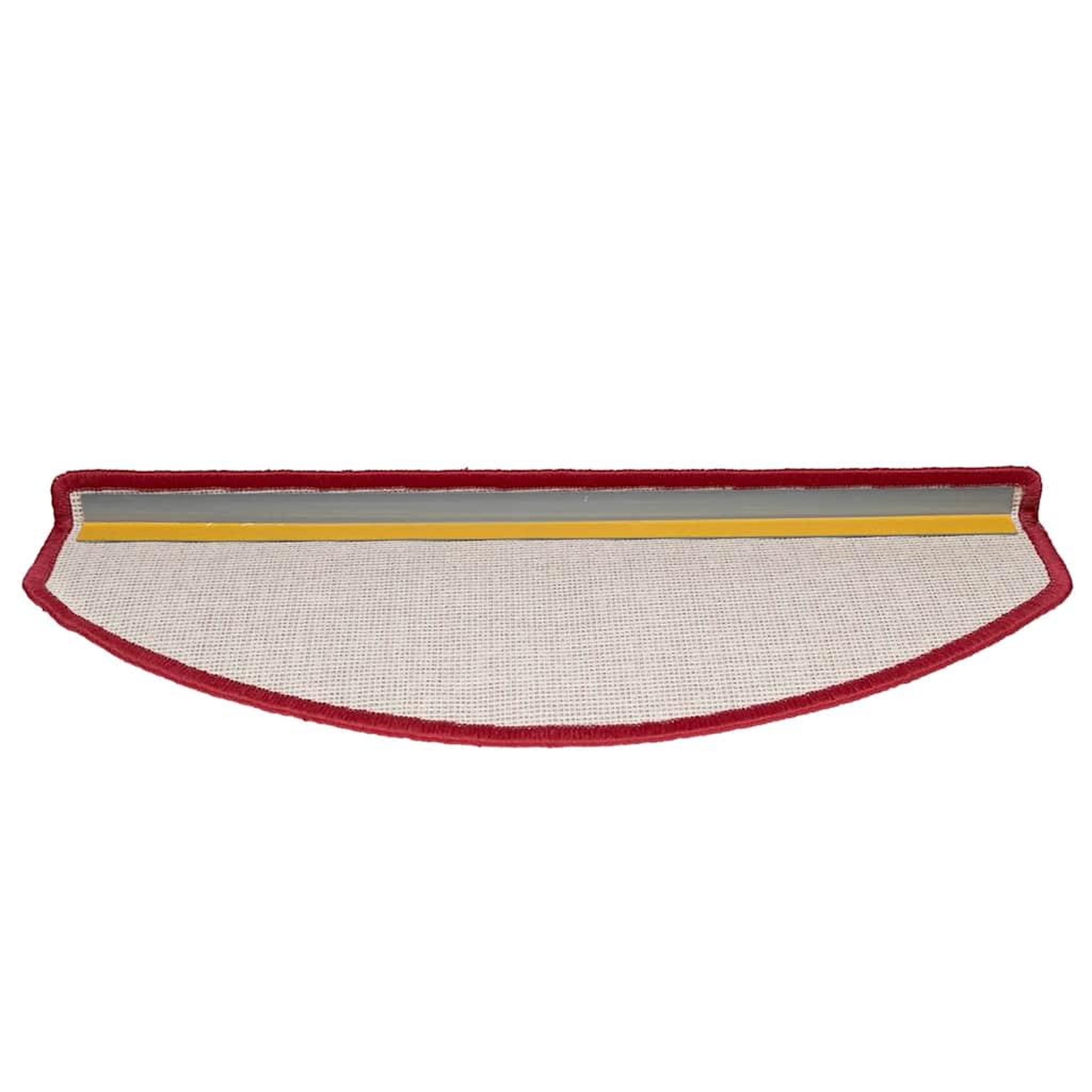 Voir la diapositive 4 : VIDAXL Tapis d'escalier 20 pcs rouge bordeaux 65x24x4 cm