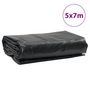 Voir la diapositive 6 : VIDAXL Bache noir 5x7 m 600 g/m²