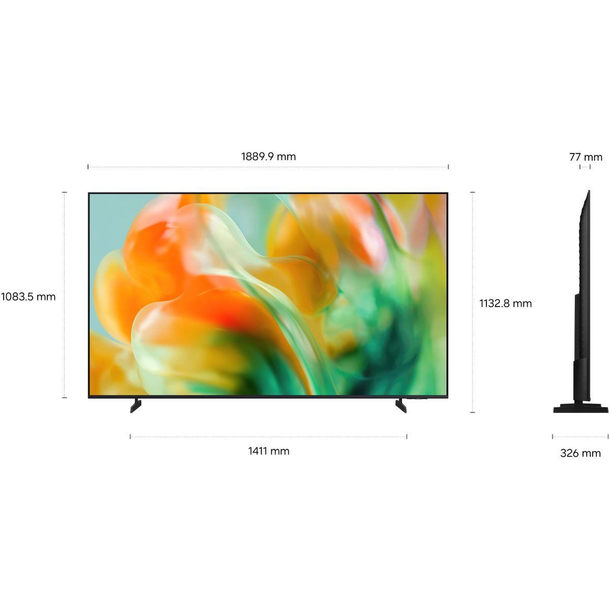 Voir la diapositive 2 : Samsung Tv mini led tu85m80h (2026) 85  (214 cm) 4k - smart tv avec ia