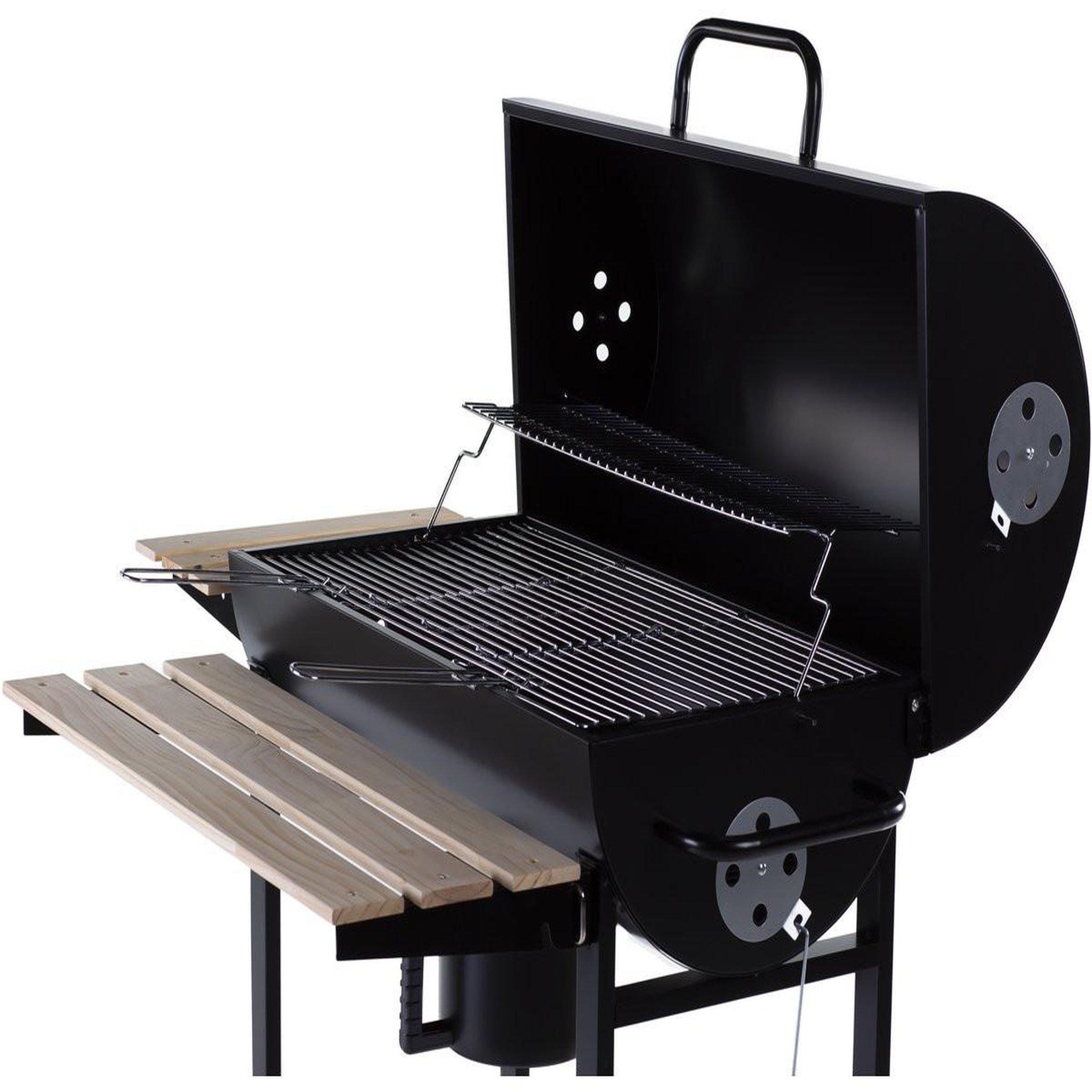 Voir la diapositive 2 : Habitat et Jardin Barbecue xxl charbon de bois  king  - 95 x 63 x 105 cm - noir