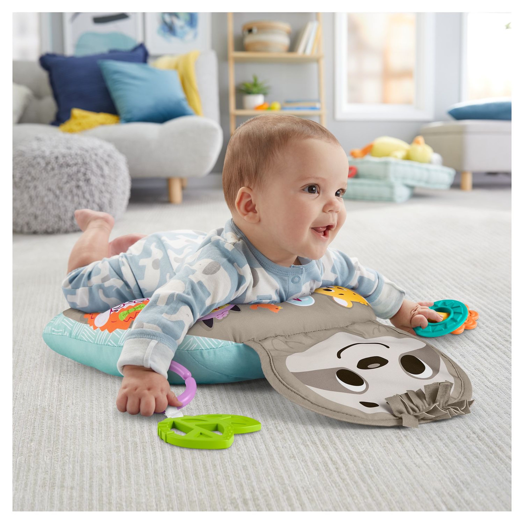 Voir la diapositive 2 : Fisher price Mon Coussin d&rsquo;Éveil Musical Fisher-Price