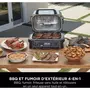 NINJA Barbecue électrique Woodfire Pro XL avec thermosonde Smart Cook OG850EU