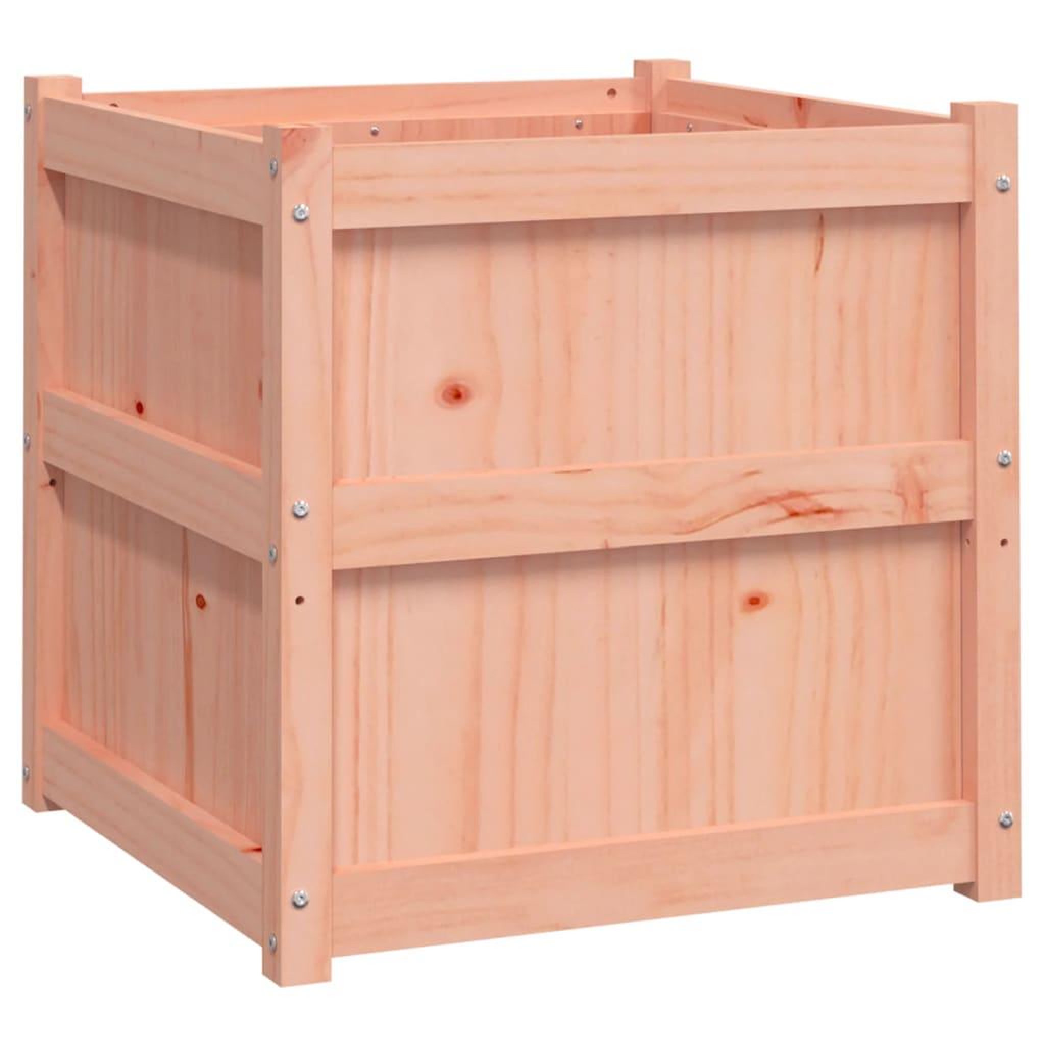 Voir la diapositive 2 : VIDAXL Jardiniere 60x60x60 cm bois massif douglas