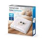 Voir la diapositive 6 : SENCO Couverture chauffante - SENCOR - SUB 2700WH - 120 W - 3 températures - Blanc
