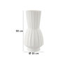 Voir la diapositive 5 : Paris Prix Vase Design  Glint  50cm Blanc